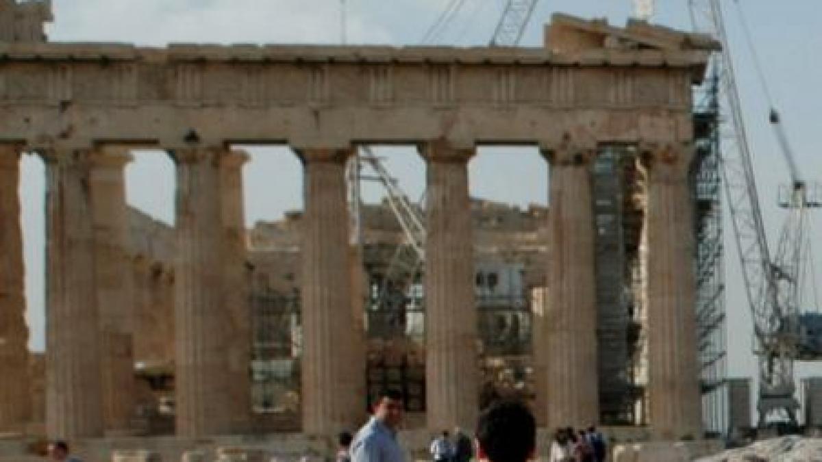 Turiştii aflaţi în Grecia nu au putut vizita Acropole din cauza unei greve