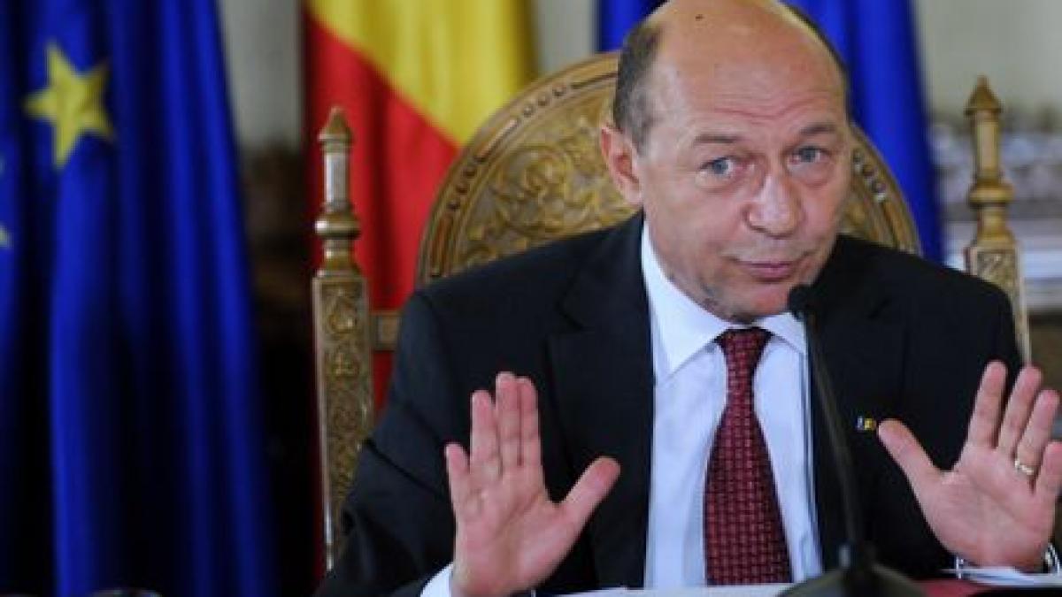 Băsescu: Moldovenii care primesc cetăţenie română stau în cea mai mare parte în România (VIDEO)