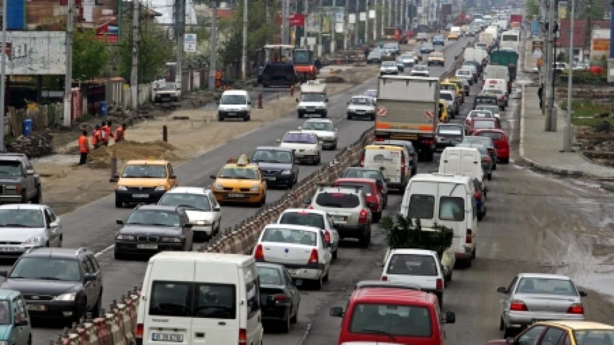 Principala intrare în Ploieşti dinspre Bucureşti, deschisă circulaţiei rutiere