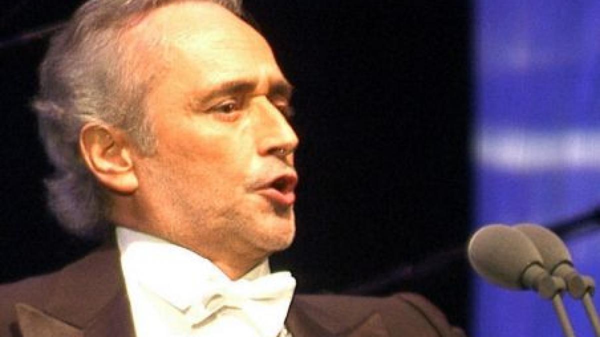 Jose Carreras va cânta la "Scala" din Milano după o pauză de 14 ani