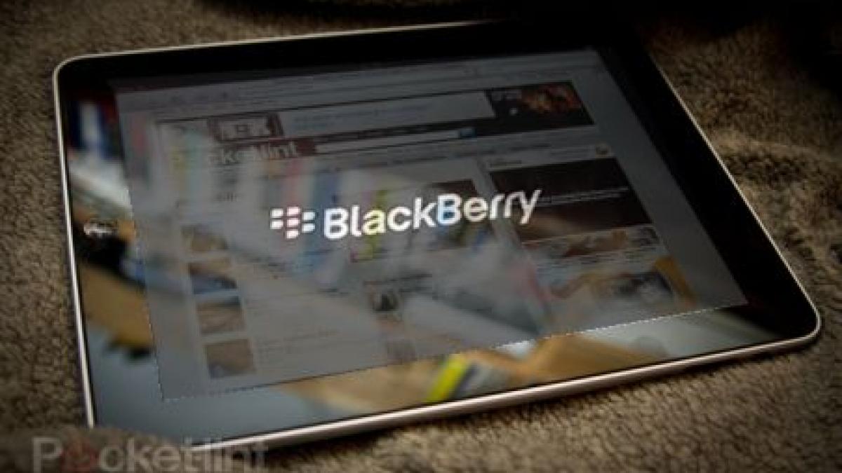 BlackPad, tableta BlackBerry care va concura cu iPad, ar putea fi lansată în noiembrie