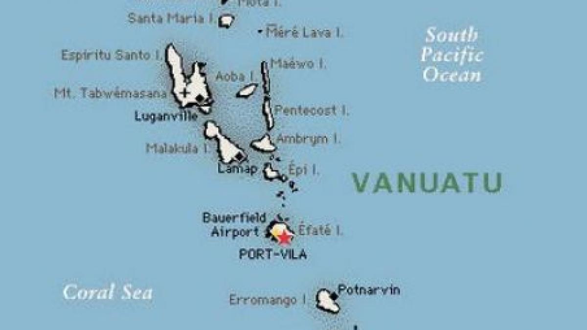 Tsunami în Oceanul Pacific, după un cutremur de 7,5 în Vanuatu