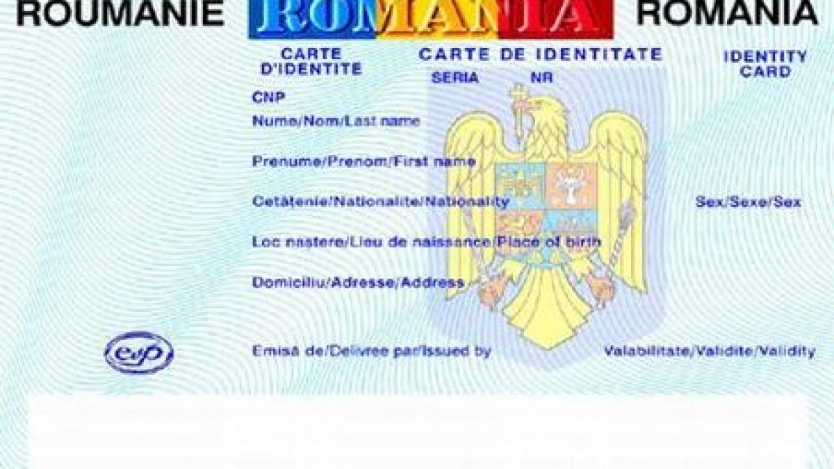 Din 2011 vom avea cărţi de identitate electronice