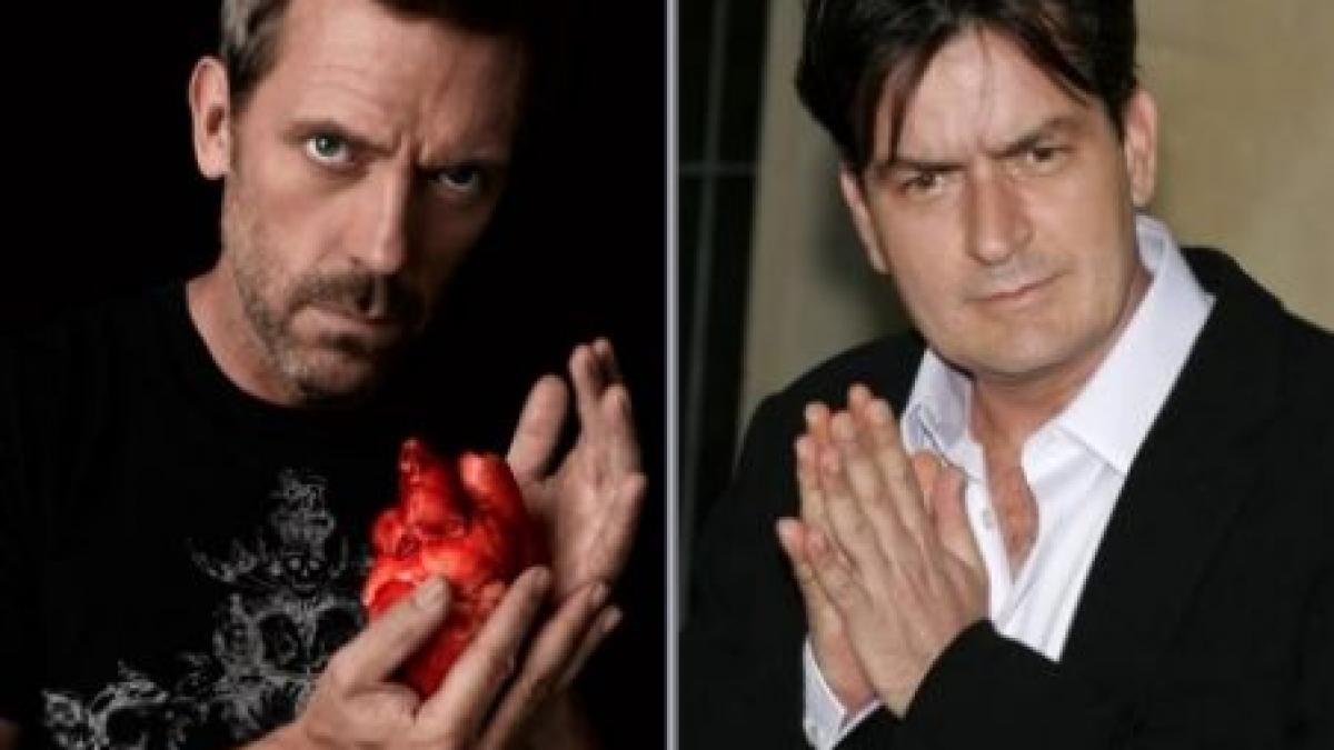 Hugh Laurie şi Charlie Sheen, cel mai bine plătiţi actori de seriale televizate din SUA 