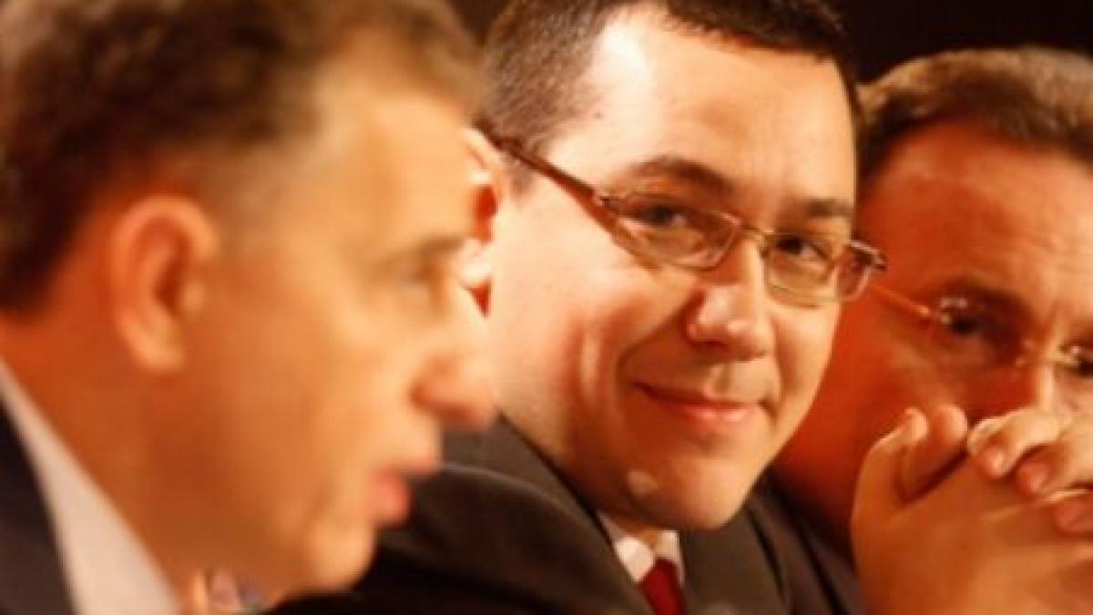 Ponta: Geoană trebuie să hotărască dacă mai rămâne în PSD. În felul acesta nu se poate!