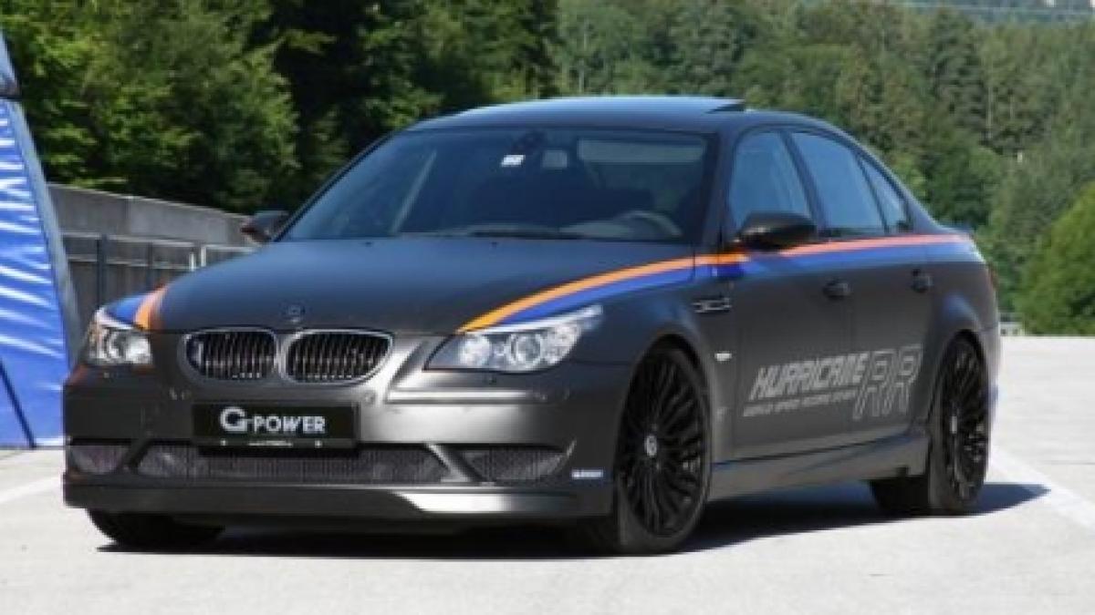 G-Power Hurricane RR, cel mai rapid sedan din lume după ce a atins 372 km/h (FOTO)