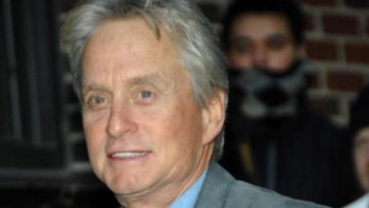 Michael Douglas a fost diagnosticat cu cancer la gât