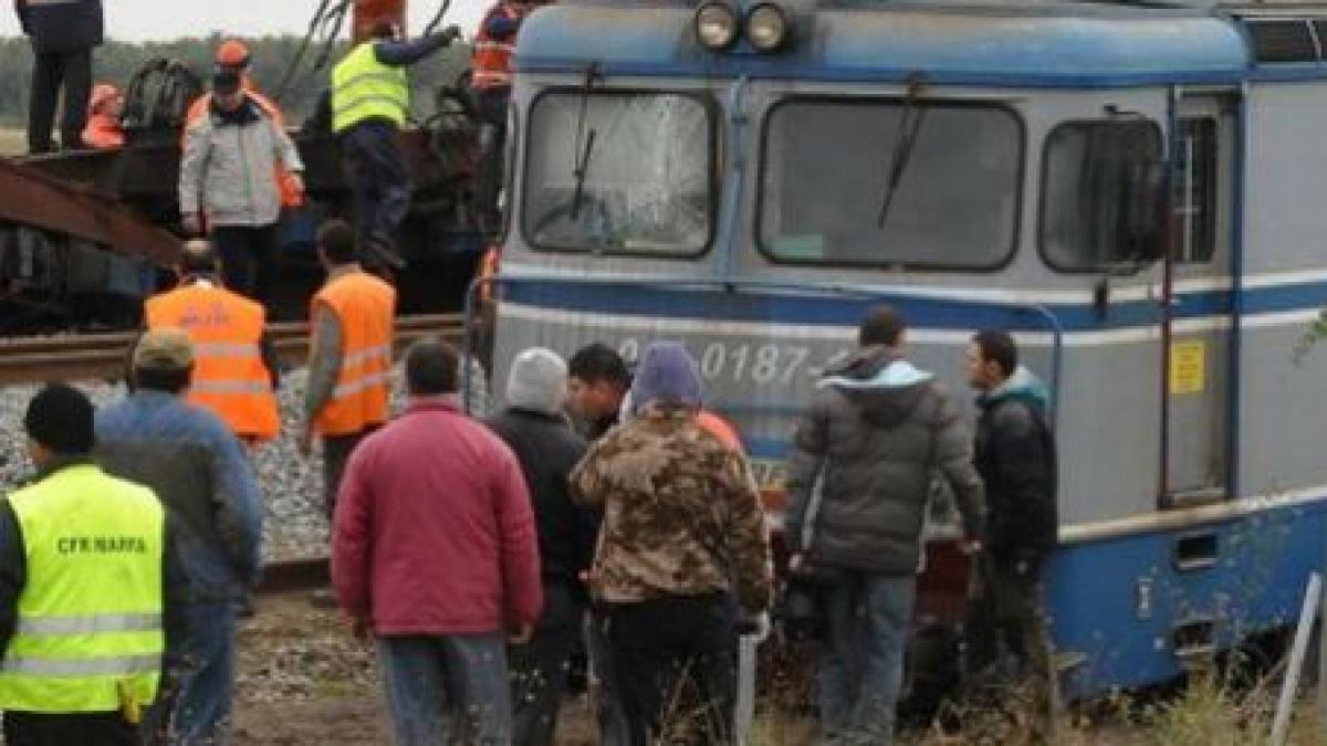 Constanţa: Un mecanic a murit, după ce locomotiva unui marfar a luat foc