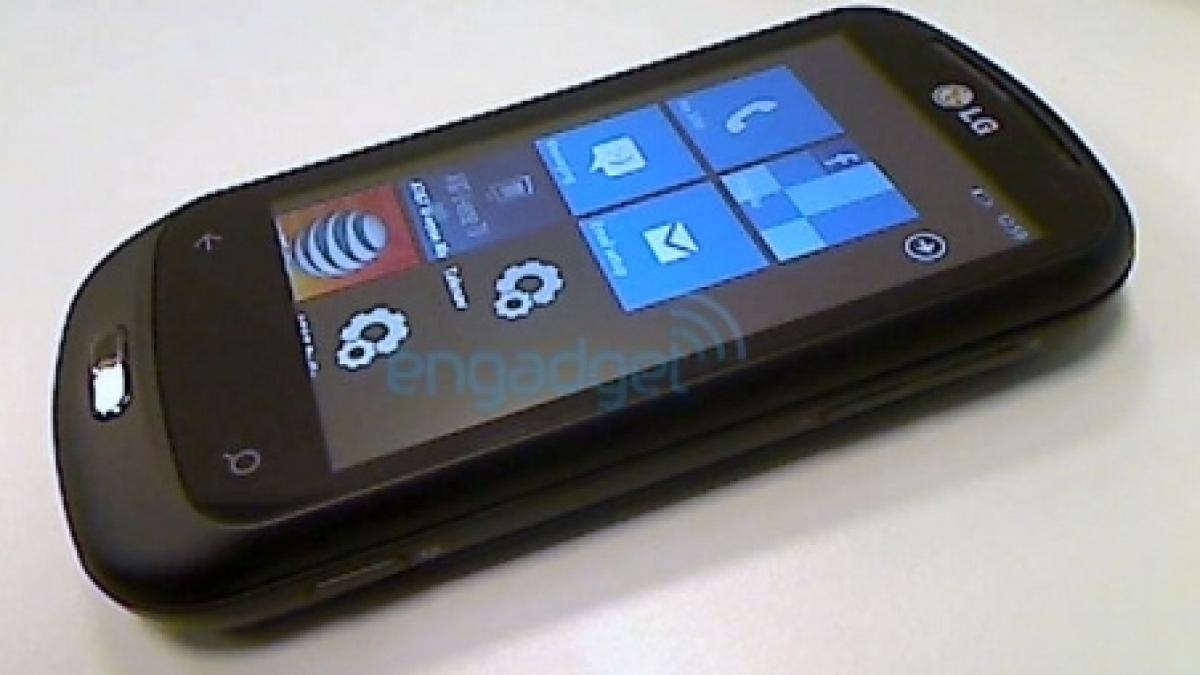 LG C900 - un nou smartphone cu Windows Phone 7, în imagini pe net (FOTO)