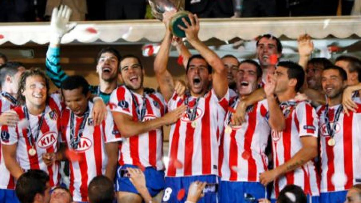 Atletico Madrid a câştigat Supercupa Europei, după ce a învins Inter Milano cu 2-0