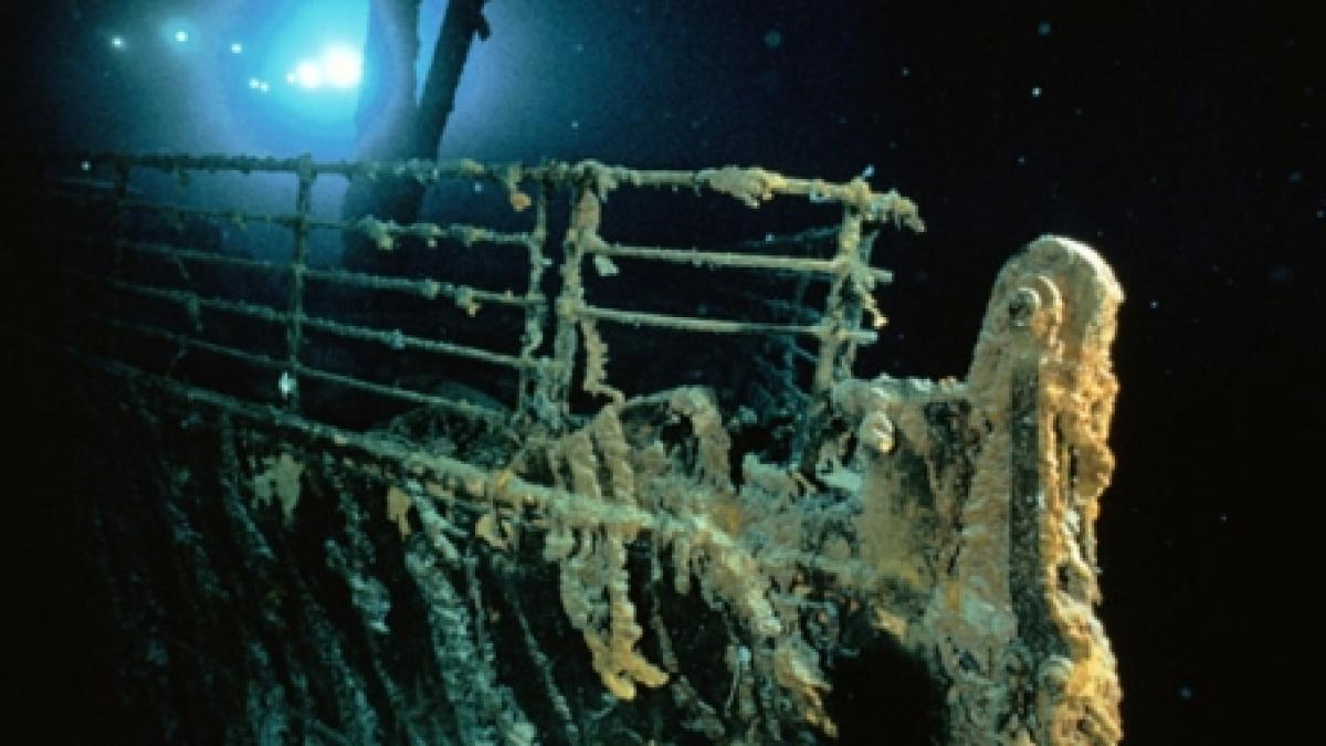 Noi imagini cu epava navei Titanic (VIDEO)