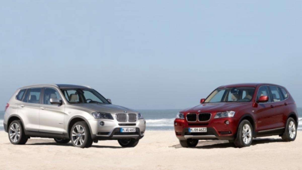 Noul BMW X3 ajunge în România la sfârşitul anului, la preţuri ce pornesc de la 33.200 euro