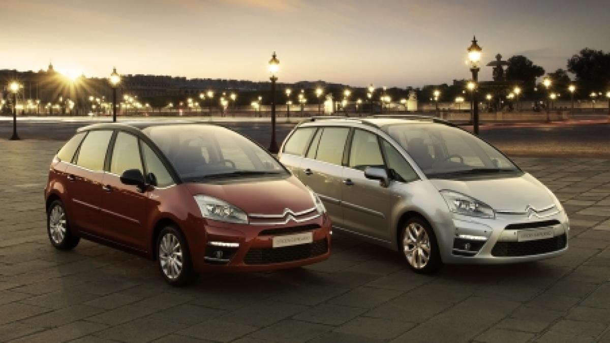 Citroen anunţă facelift-ul monovolumelor C4 Picasso şi Grand C4 Picasso (FOTO)