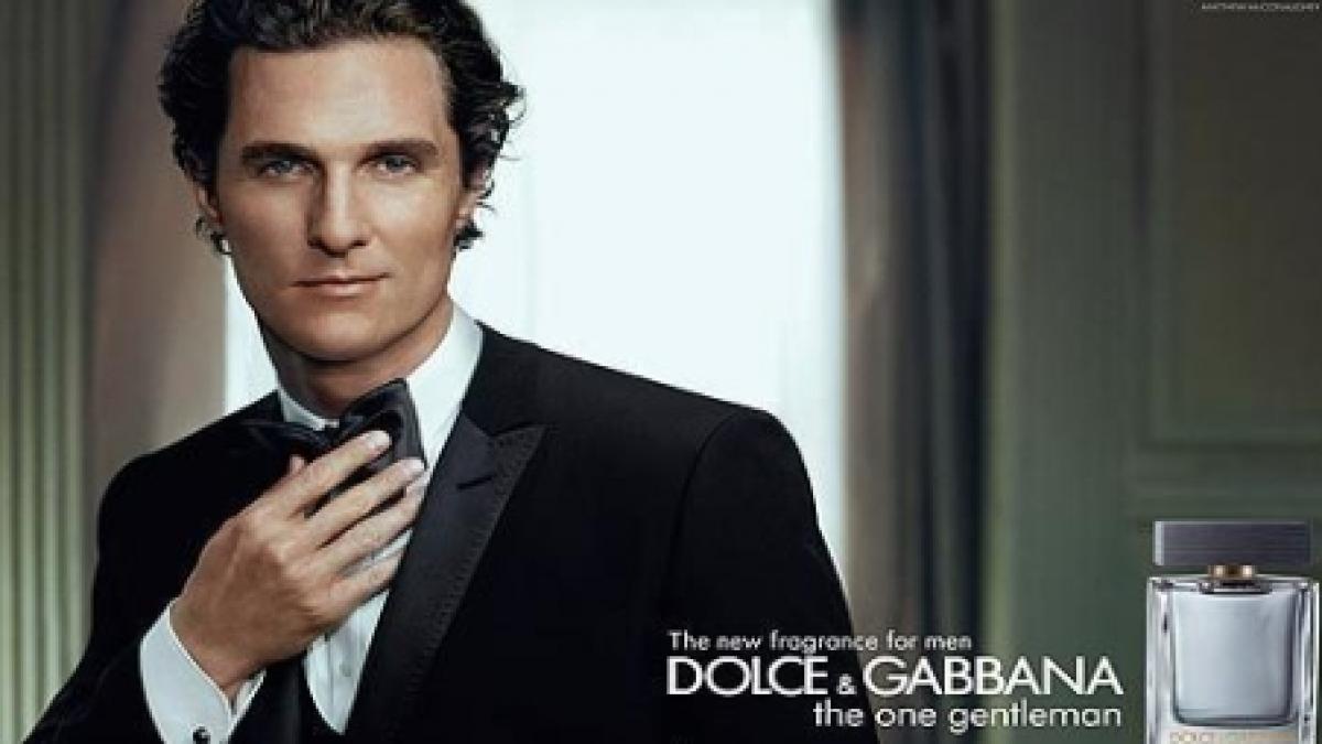 Matthew McConaughey s-a pensat pentru cea mai recentă reclamă D&G