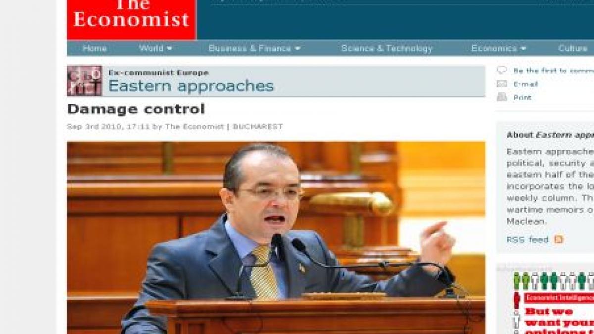 The Economist compară remanierea Guvernului Boc cu o gală a premiilor Oscar