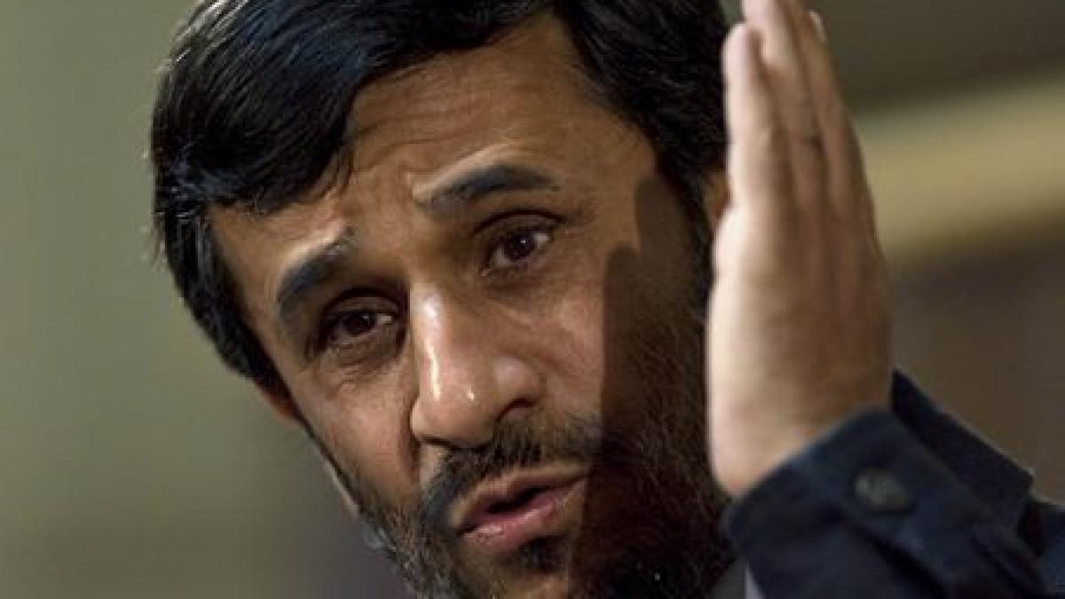 Ahmadinejad: Un atac împotriva Iranului ar duce la distrugerea Israelului