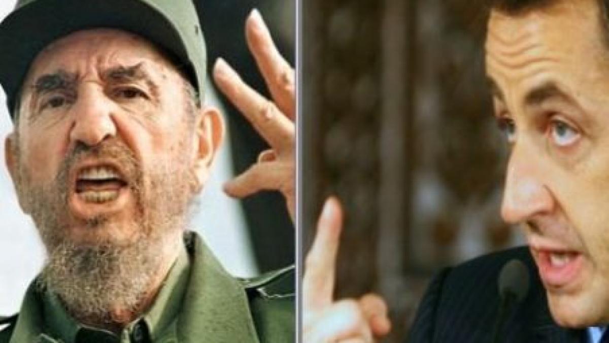 Fidel Castro crede că Sarkozy este pe cale să înnebunească