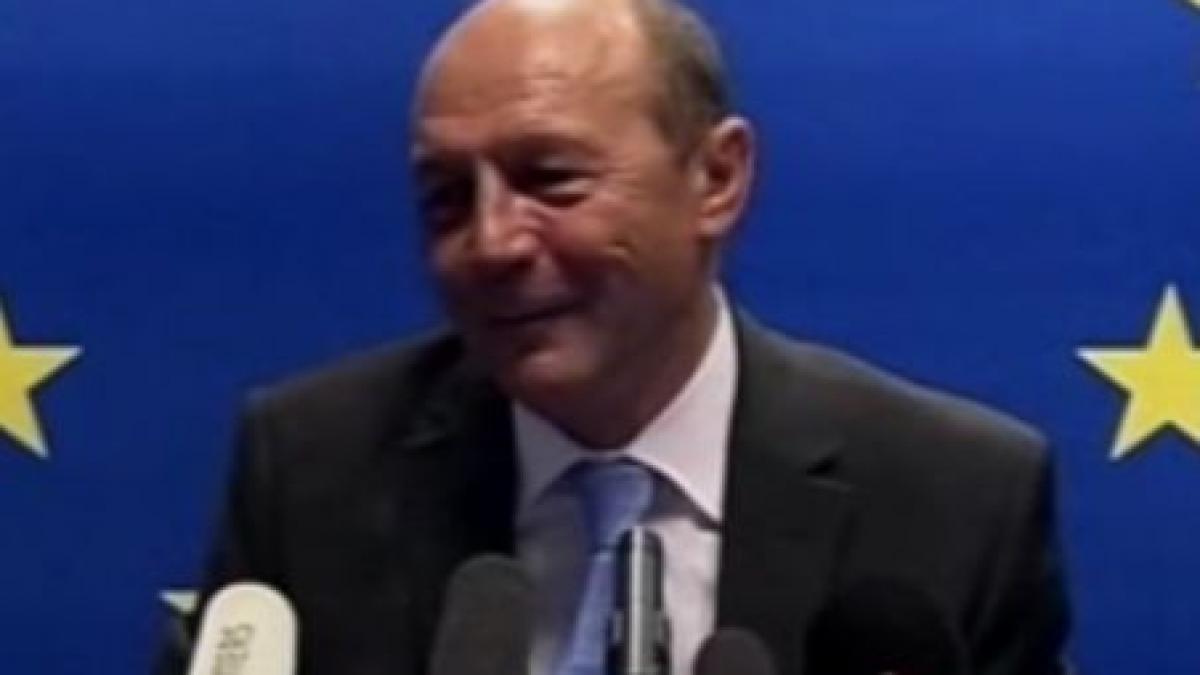 Băsescu despre Vîntu, la Bruxelles: Nu puteţi confrunta un inculpat cu un şef de stat (VIDEO)