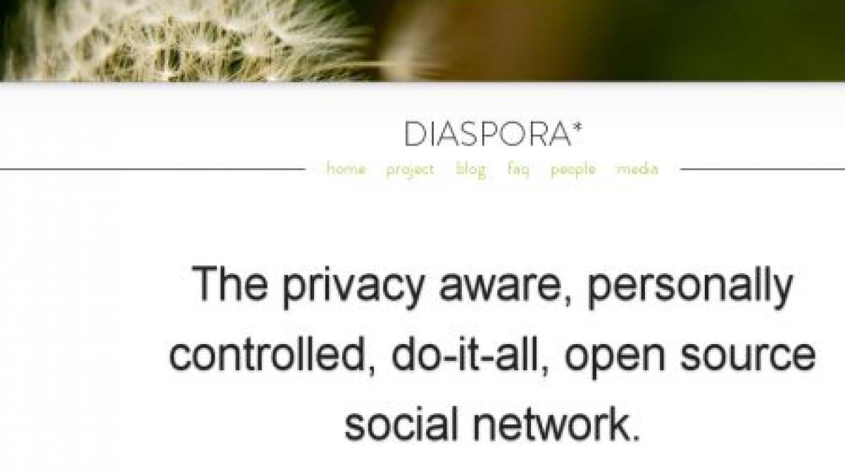 Diaspora, alternativa open source la Facebook, aproape de lansare (FOTO)