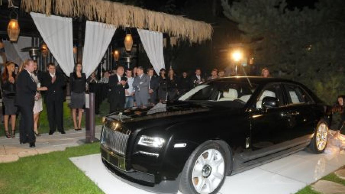 Rolls-Royce Ghost, noua limuzină de lux, lansat în Romania (FOTO)