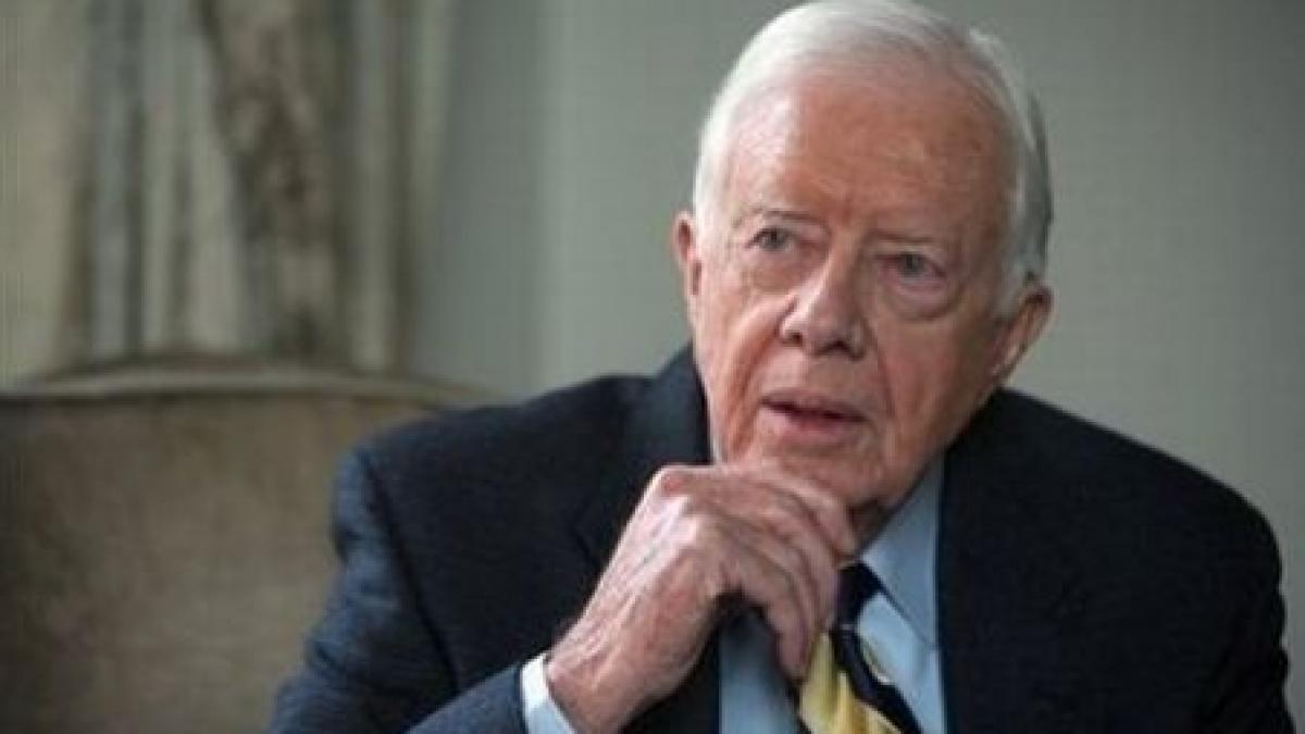 Fostul preşedinte american Jimmy Carter, internat într-un spital din Cleveland