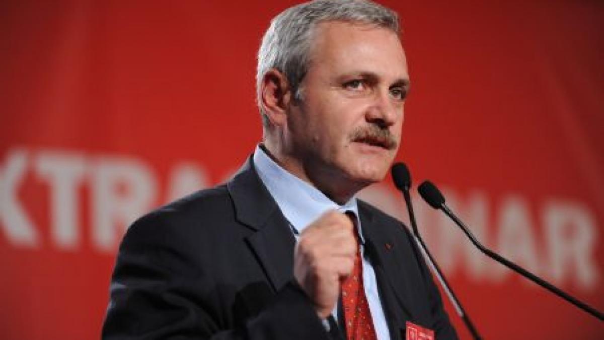 Dragnea: Nu suntem conduşi de moguli. Este doar o reacţie a slugilor speriate ale lui Băsescu (VIDEO)