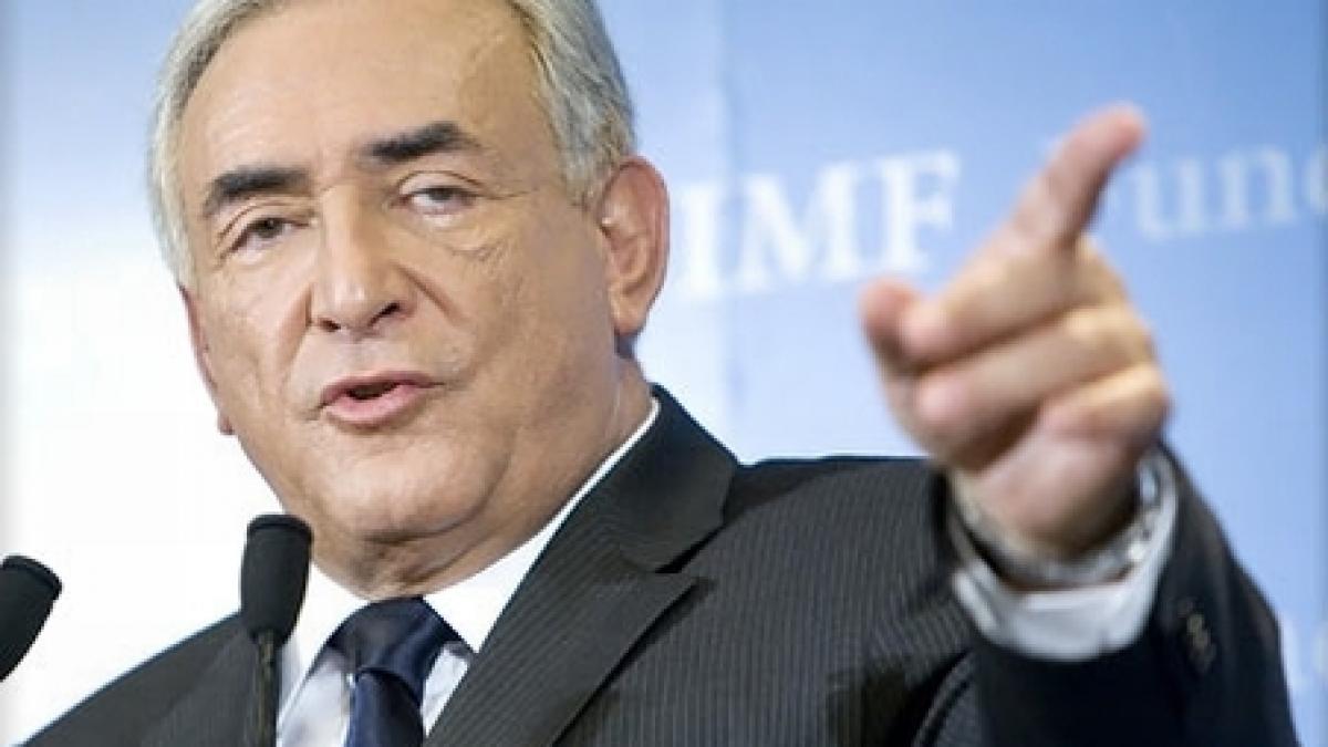 Strauss-Kahn, FMI: Utilizarea valutei în politica monetară internă este periculoasă