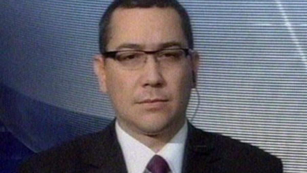 Ponta: Băsescu nu a îndrăznit să promulge legea. Frauda lui Anastase nu se schimbă cu nimic (VIDEO)