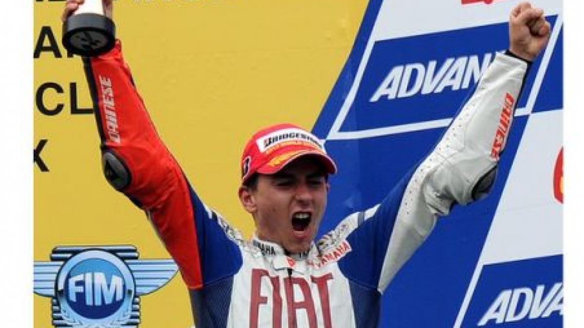 Jorge Lorenzo şi-a asigurat titlul mondial în MotoGP