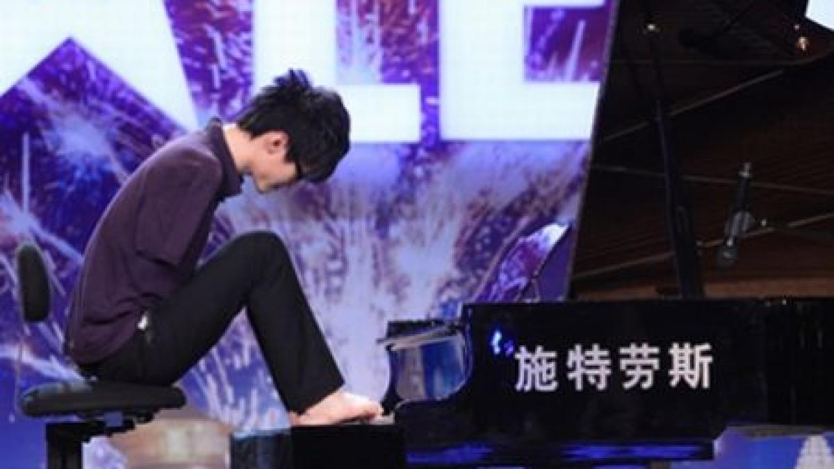 Pianistul fără mâini Liu Wei, câştigătorul concursului "China's Got Talent" (VIDEO)