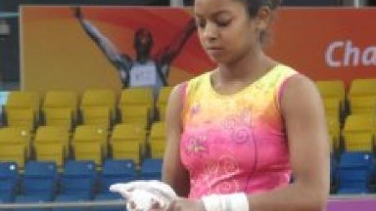 O sportivă din Qatar va concura pe ritmuri de manele la CM de gimnastică