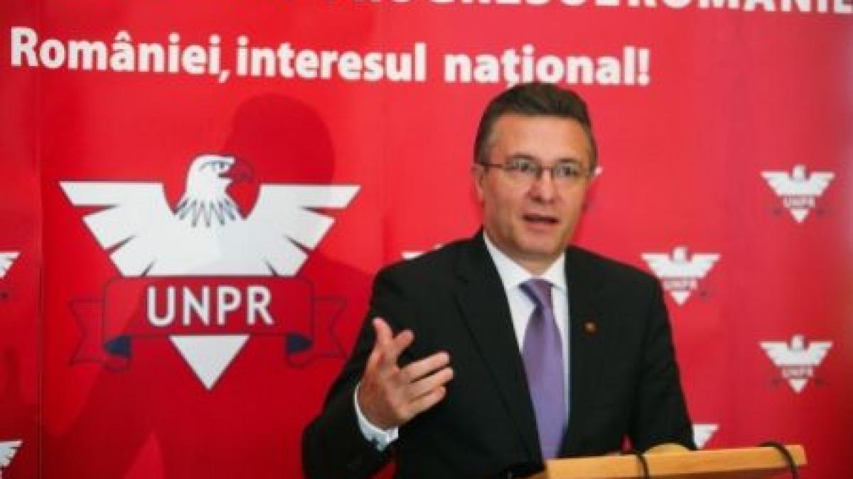 Cristian Diaconescu, candidatul UNPR pentru prezidenţialele din 2014 