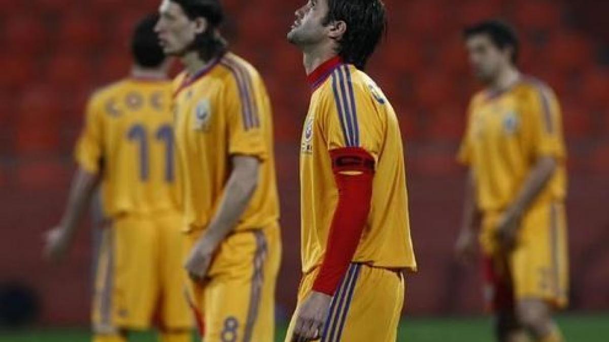 România, în cădere liberă în clasamentul FIFA