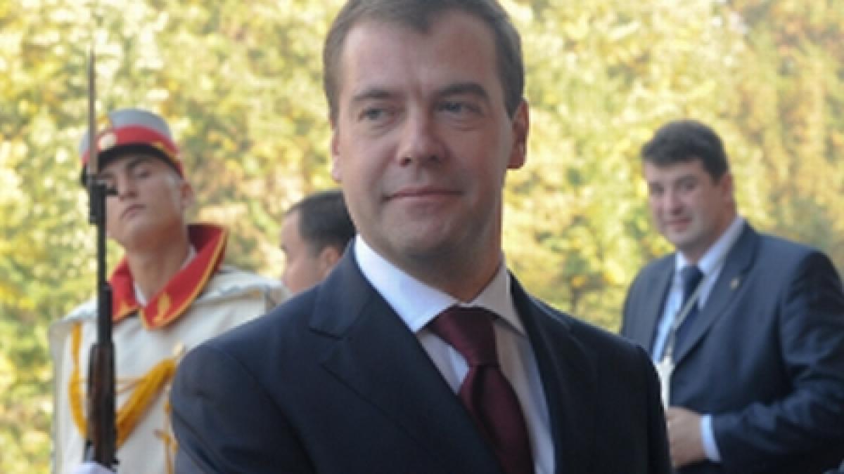 Medvedev: România trebuie să fie mai calmă în negocierile privind Transnistria