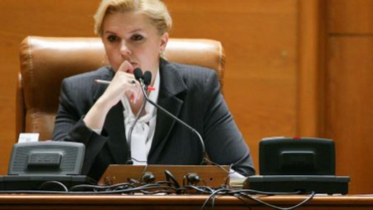 Roberta Anastase ar fi făcut o nouă gafă în Parlament. Preşedintele Camerei Deputaţilor susţine că dezbaterea a fost corectă