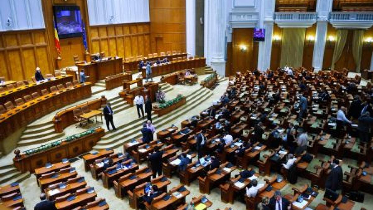 Incident la Parlament: Oamenii care vroiau să urmărească dezbaterea moţiunii, împiedicaţi să ajungă la balcoanele din sală 