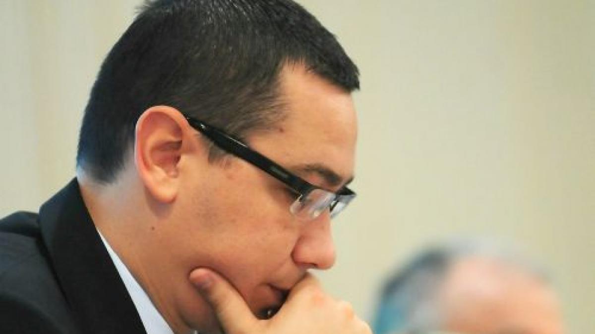 Ponta: Cel puţin 10 indivizi mi-au promis că votează pentru moţiune dar nu au făcut-o