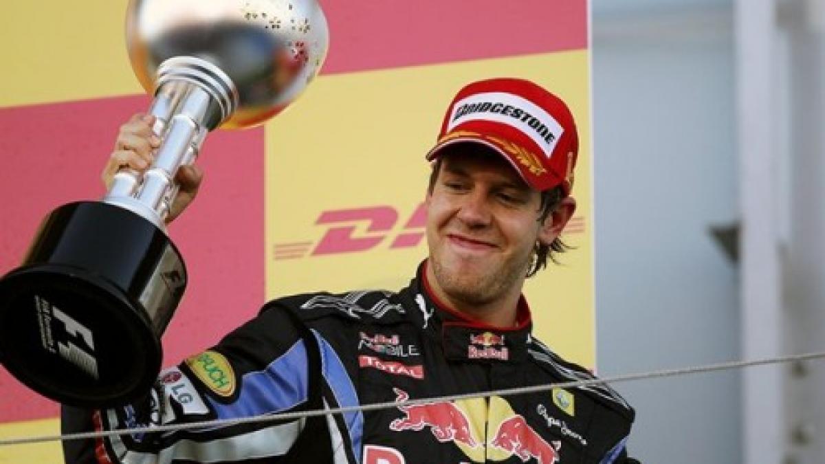 Sebastian Vettel - cel mai tânăr campion mondial de Formula 1