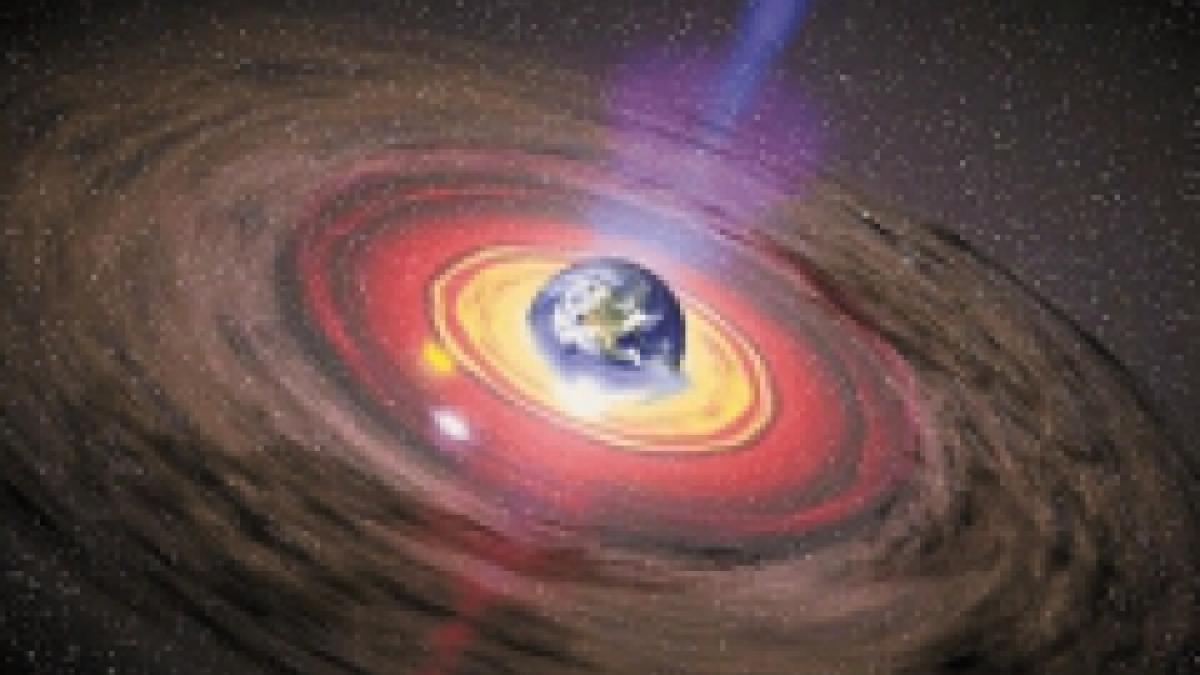 NASA: Astronomii au descoperit cea mai tânără gaură neagră cunoscută până acum