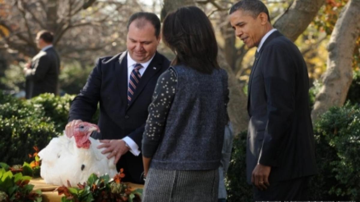 Barack Obama a salvat vieţile a doi curcani