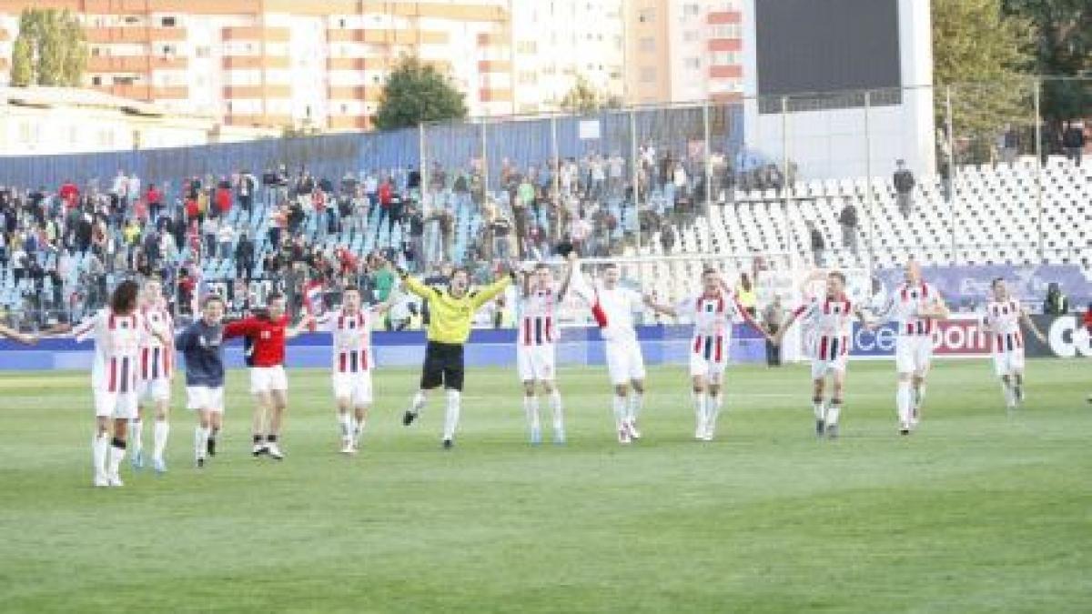 Oţelul Galaţi, campioană de toamnă după victoria cu Astra Ploieşti, 2-1