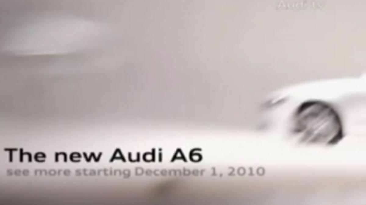 Noul Audi A6, într-un clip video teaser