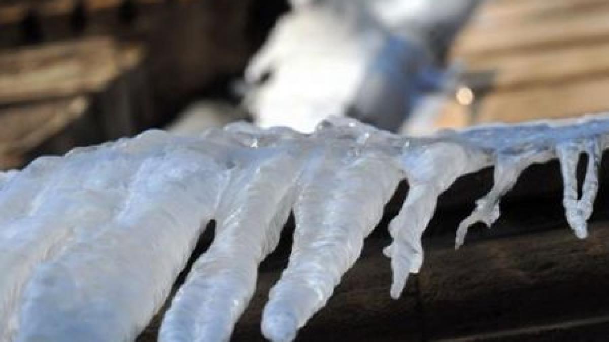 Ger de Ziua Naţională a României: Temperaturile au coborât până la minus 10 grade Celsius