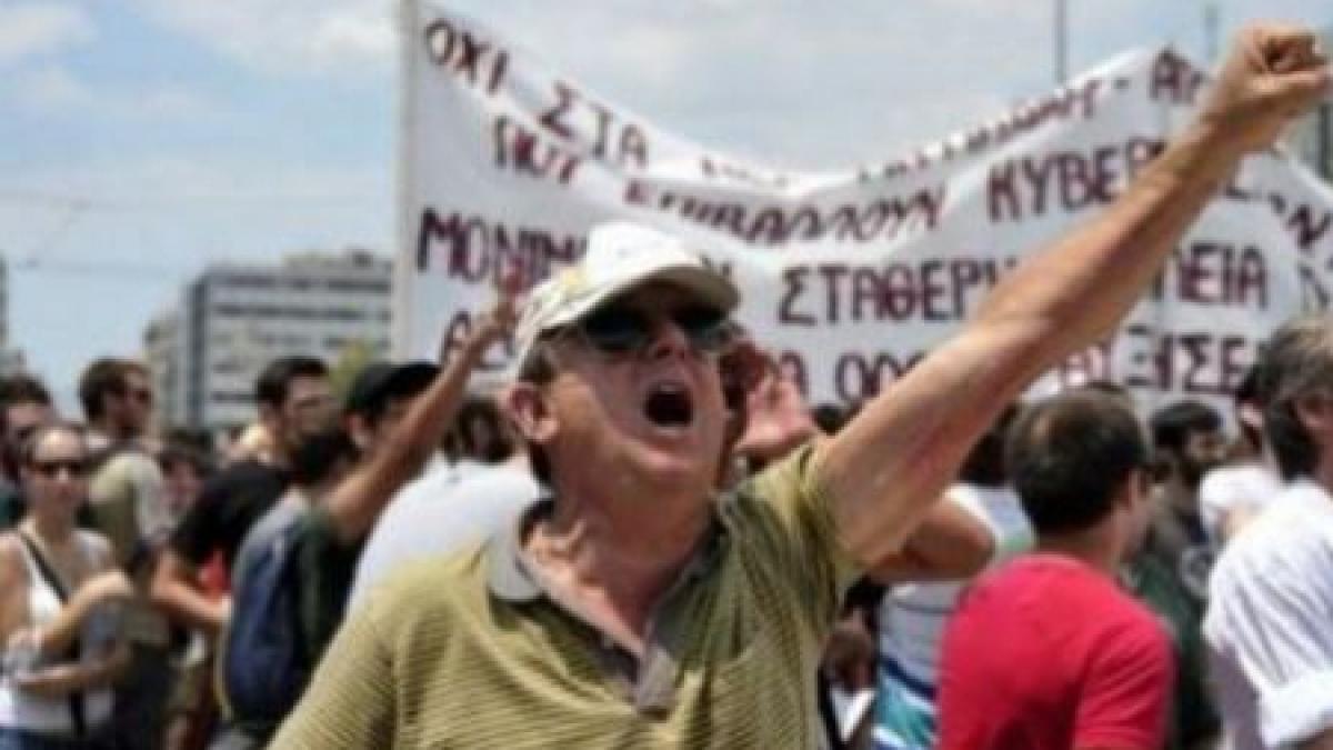 Grecia. Noi proteste ale transportatorilor, la o zi după vizita şefului FMI