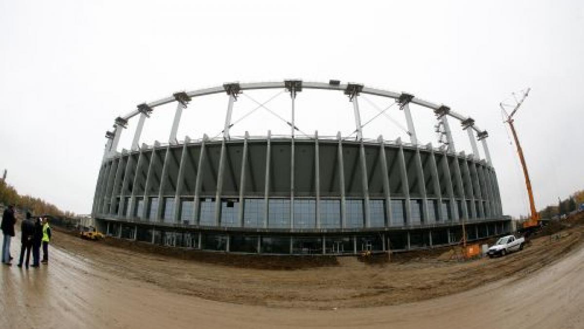 Noul Stadion Naţional, aproape finalizat: Au mai rămas finisajele şi fixarea acoperişului