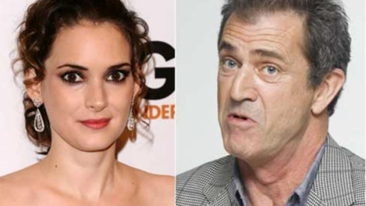 Winona Ryder, despre Mel Gibson: Este homofob şi antisemit