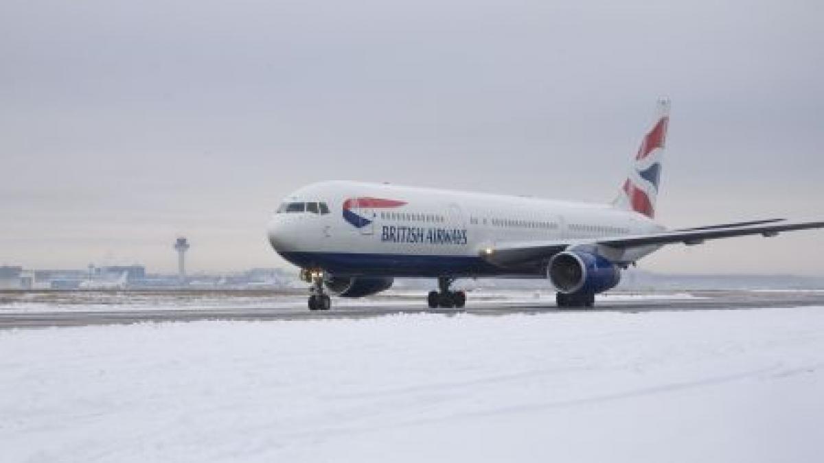 Aeroportul din Frankfurt anulează 170 de zboruri din cauza condiţiilor meteo