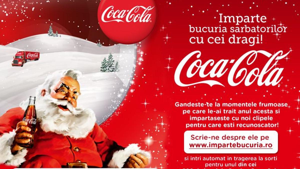 Coca-Cola te ajută să împarţi bucuria sărbătorilor de iarnă cu cei dragi!