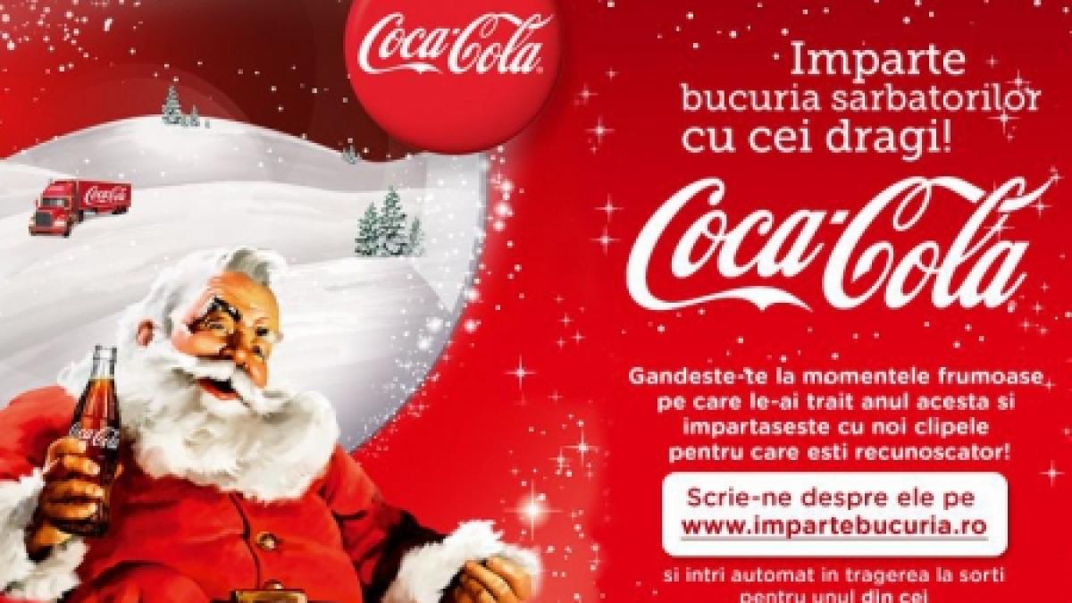 Coca Cola îi invită pe bucureşteni să se gândească la momentele bune din 2010