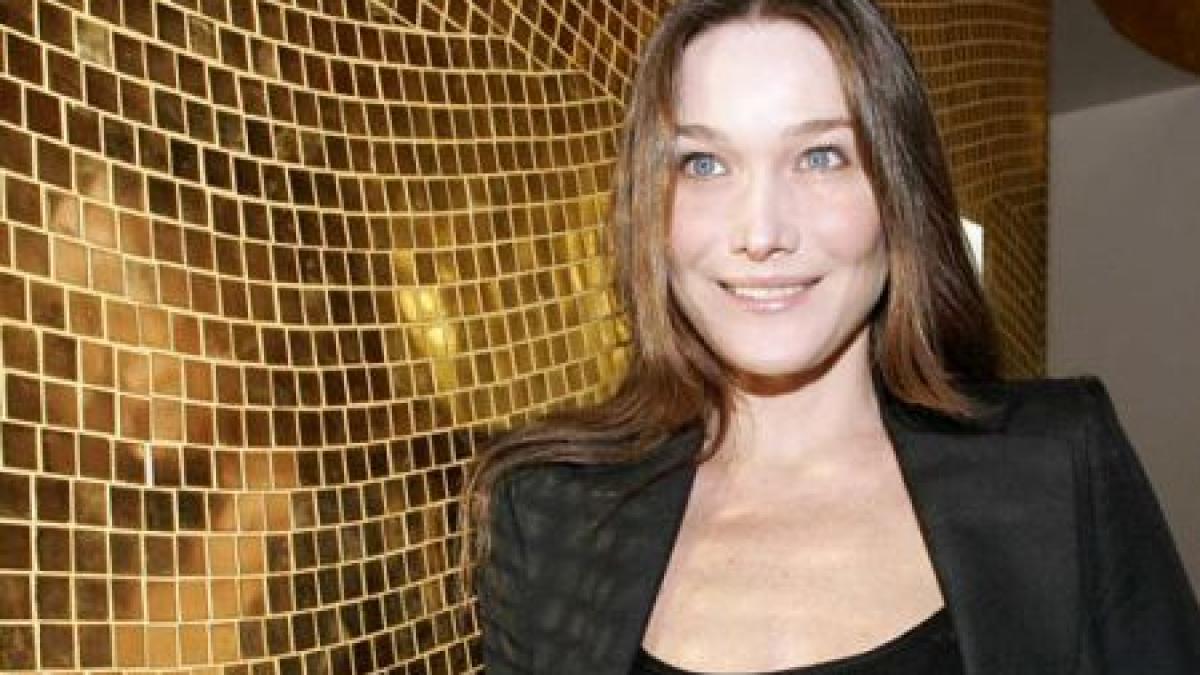 Carla Bruni-Sarkozy, cea mai enervantă vedetă franceză 